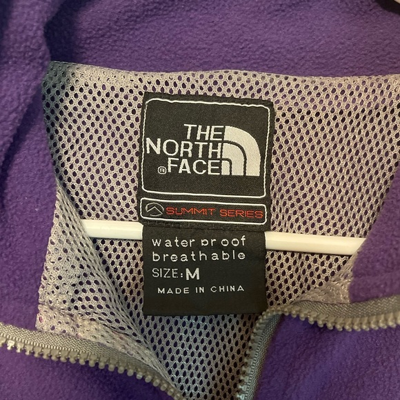 The North Face Summit Series Purple Full Zip Fleece Jacket Size M - Picture 4 of 4